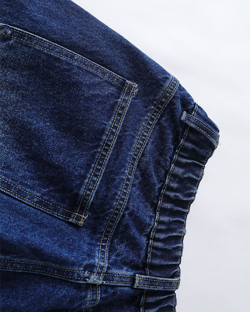 Vintage Washed Casual Shorts
