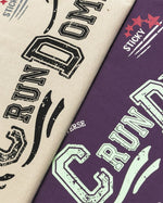 레트로 콘트라스트 컬러 블록 반팔