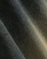 Fake two-piece patchwork cropped jeans