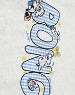 卡通刺綉連帽衛衣