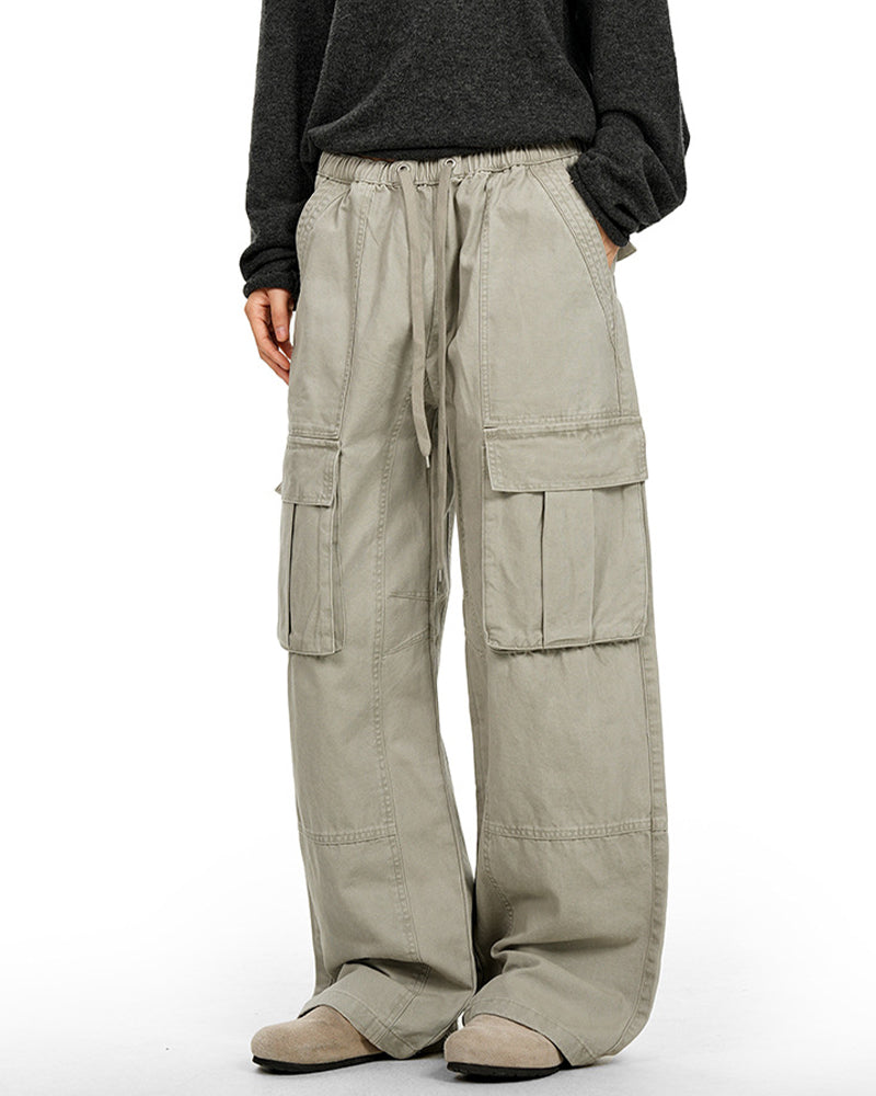 Retro cargo trousers