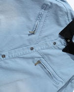 Retro patchwork short-sleeved shirt