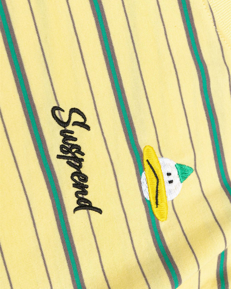 Retro striped short sleeves