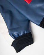 Embroidered patchwork couple jackets