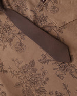 Floral Tie Long Sleeve Shirt