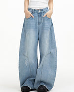 Vintage wide-leg jeans