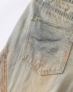 水洗做舊牛仔褲