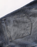 復古休閑牛仔長褲