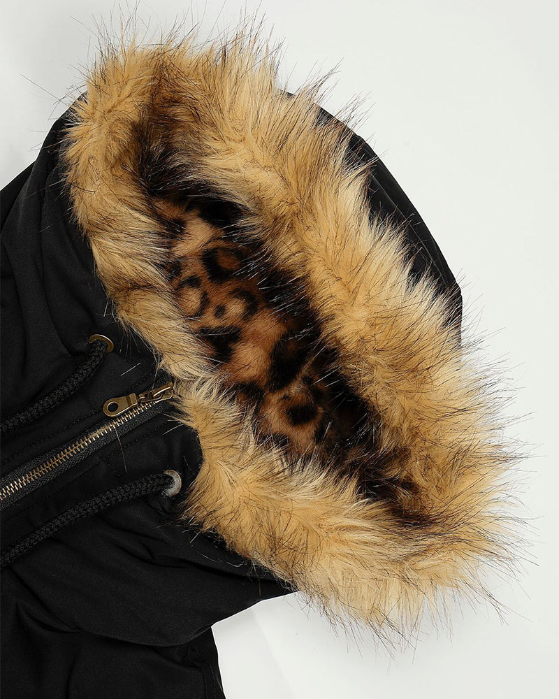 Casual short cotton jacket