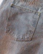 水洗休閑直筒牛仔褲