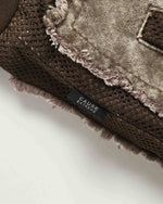 Unique color-blocked patchwork jacket