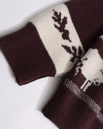 趣味動物條紋毛衣