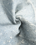 Designer-style denim trousers