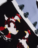 재미있는 만화 자카드 스웨터