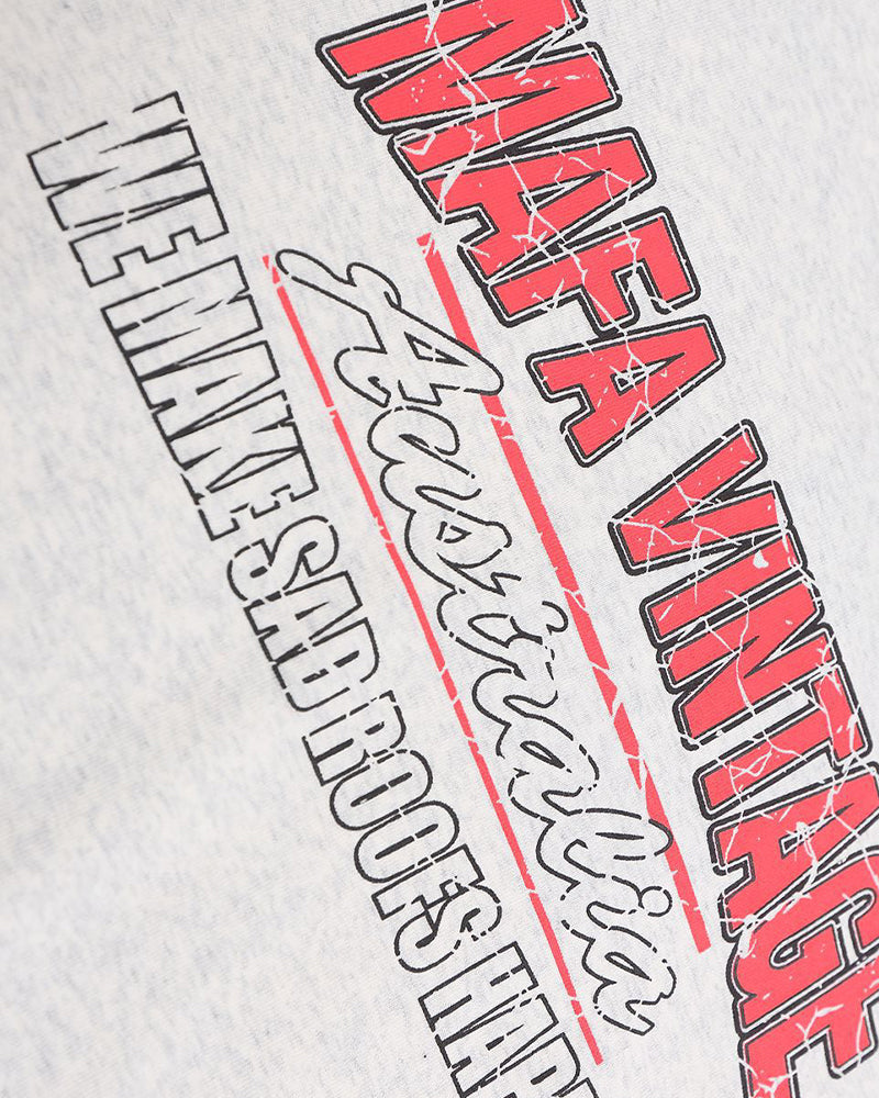 Letter Printed Round Neck Short Sleeve (Women's)