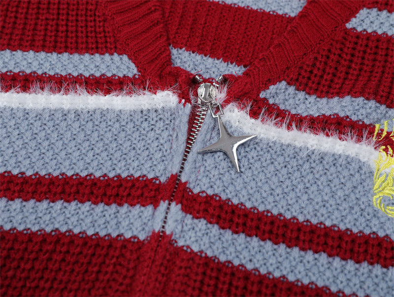 vintage striped sweater