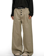 Retro casual trousers