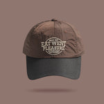 復古撞色棒球帽