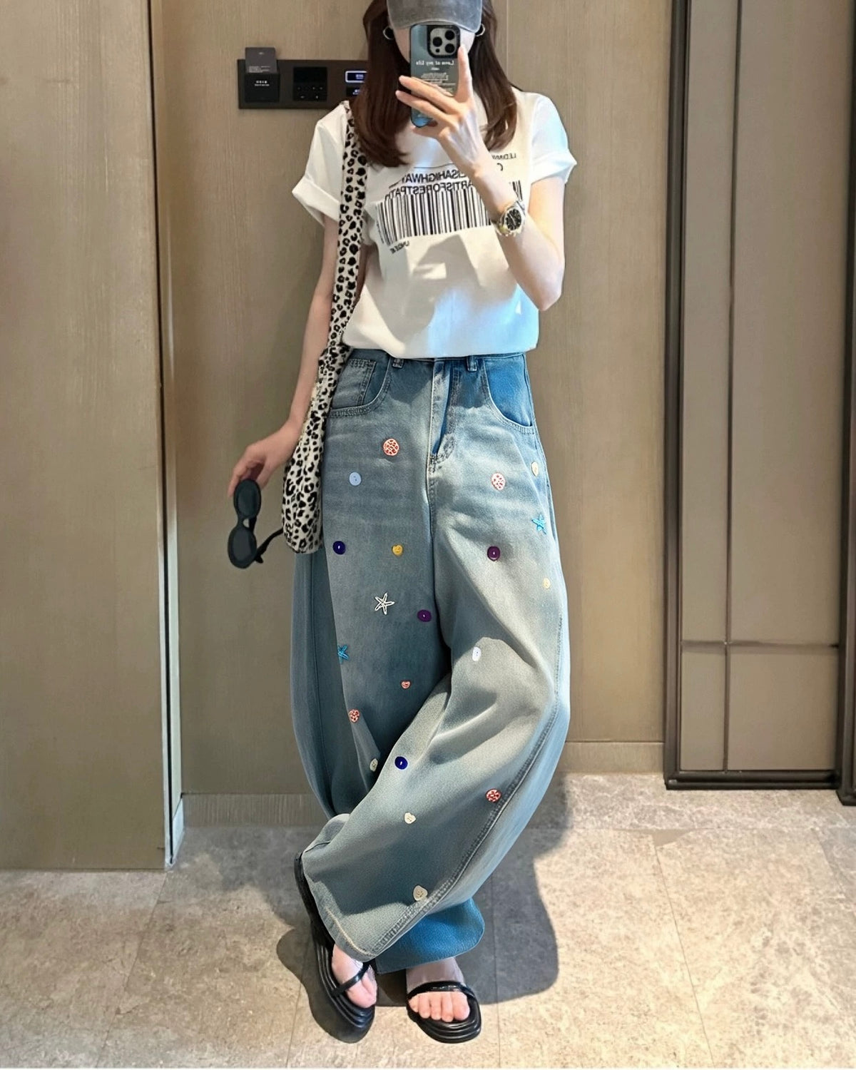 빈티지 데님 팬츠
