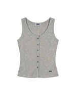 Simple and versatile sleeveless top (women's)