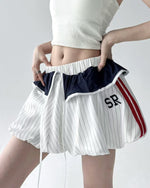 休閑設計感短裙