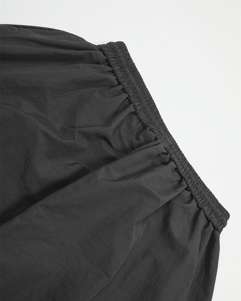 Contrast color panel trousers