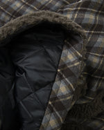 램스울 패치워크 코트