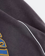 Distressed Star Hooded Sweatshirt Jacket