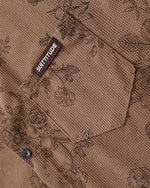 Floral Tie Long Sleeve Shirt