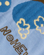 Contrast color mushroom sweater