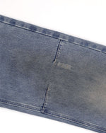 做舊直筒牛仔褲