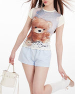 귀여운 곰 반팔