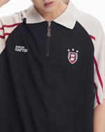 컬러블록 폴로 반팔