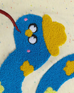 레트로한 컬러풀하고 귀여운 반팔