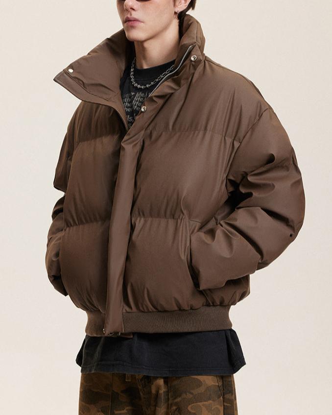 Retro thickened warm jacket