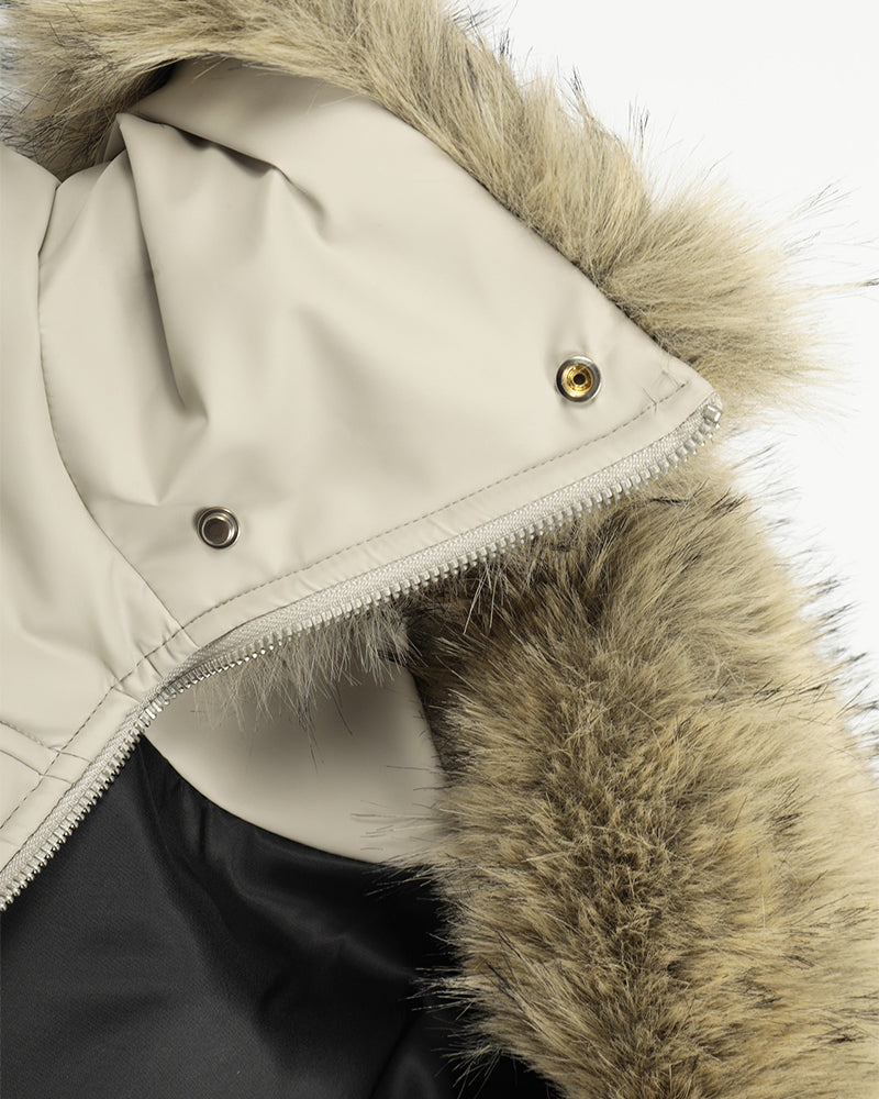 休閑百搭棉服外套