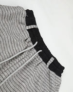 Retro contrast casual pants