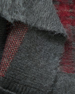 Plaid lapel short jacket