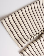 Embroidered striped long sleeves