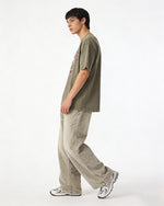 Ombre Straight-Leg Casual Pants