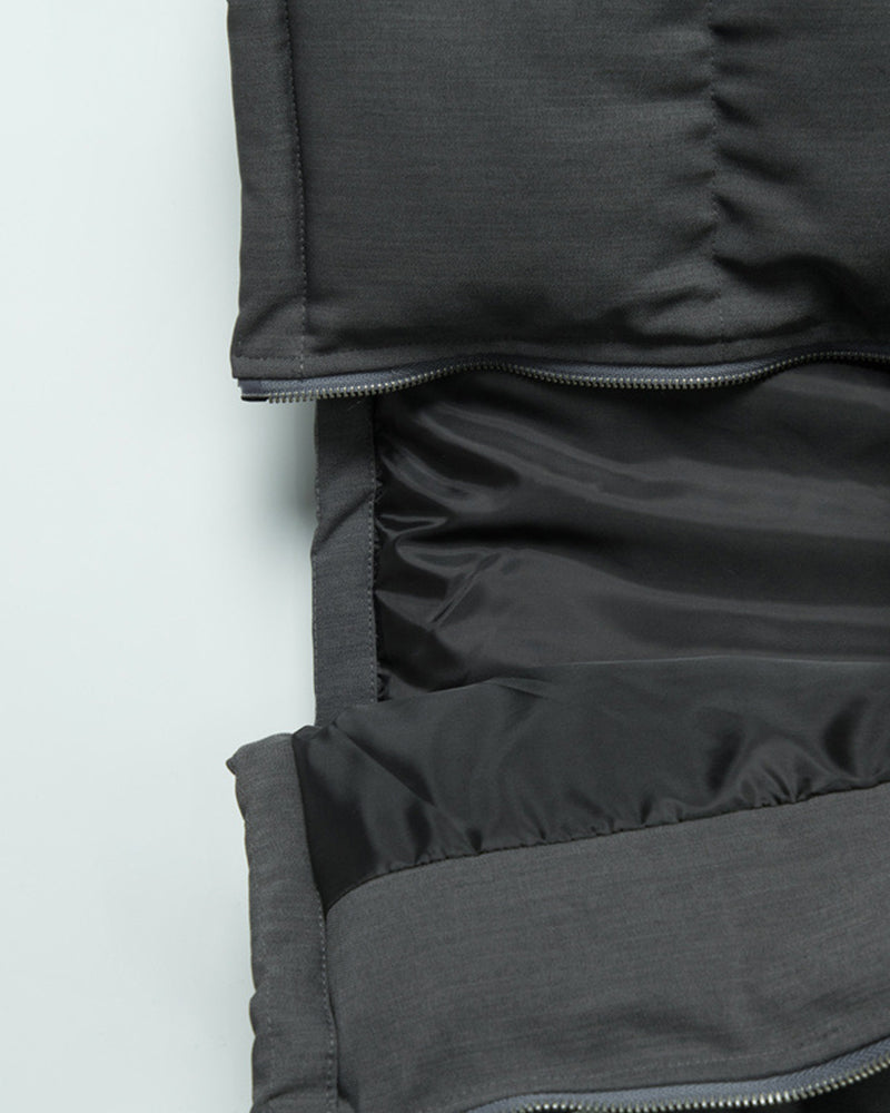 두껍고 따뜻한 스카프 코트