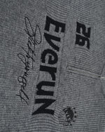 Retro letter turtleneck sweater