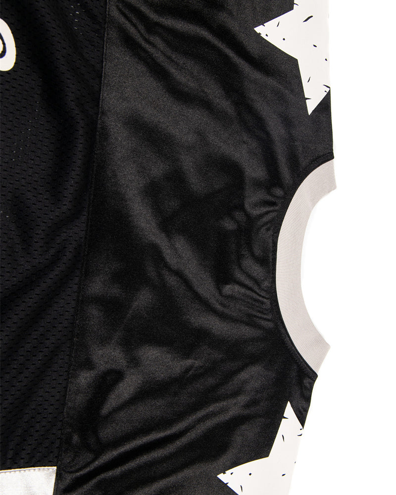 Contrast color stitching sports short sleeves