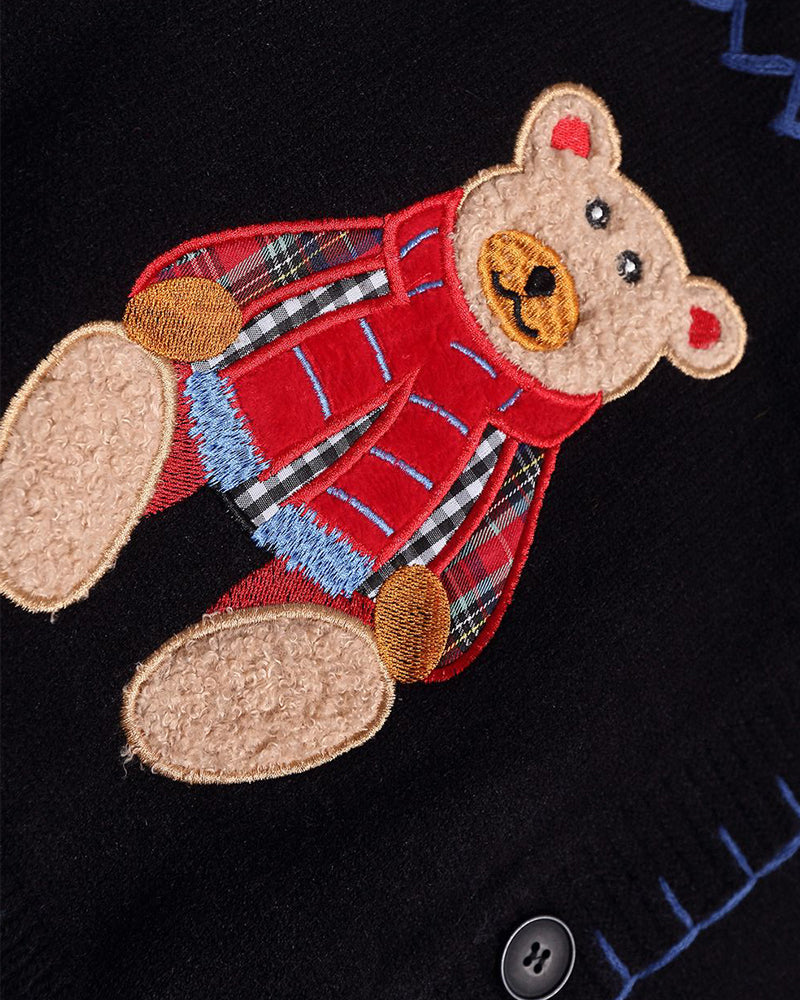 可愛小熊針織衫