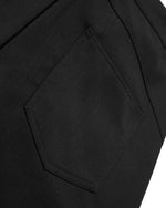 Faux two-piece casual trousers