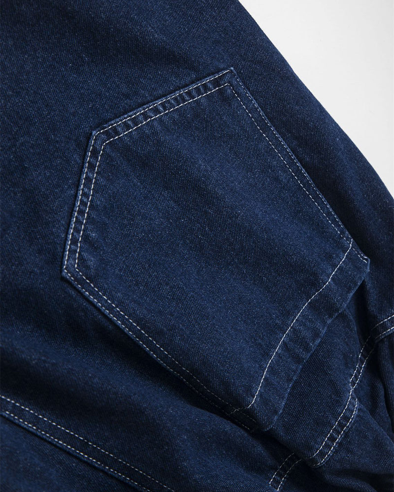 Washed funny jeans