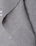 Fake two-piece striped sweater