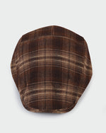 Classic plaid beret