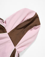 Retro patchwork couple jackets