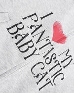 Heart Letters Hooded Sweatshirt Jacket